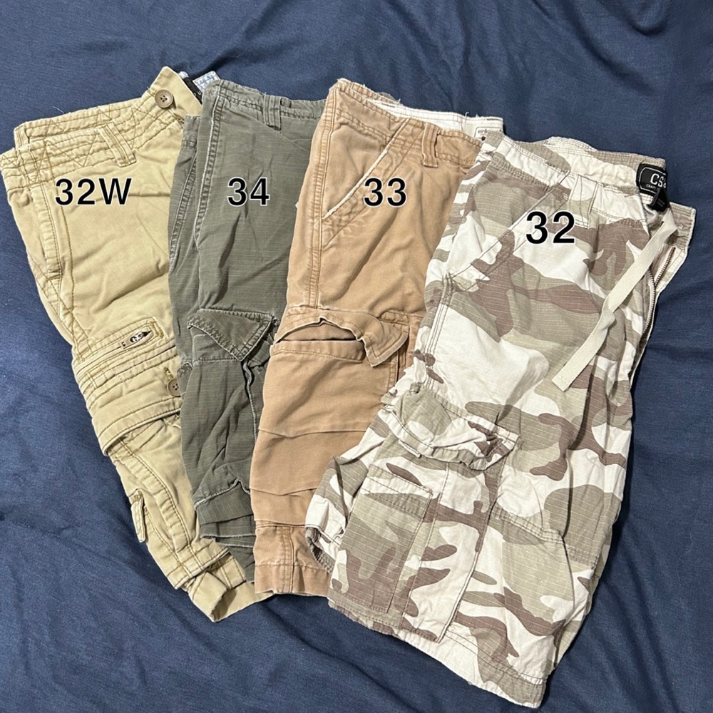 men’s cargo shorts 🩳!!!